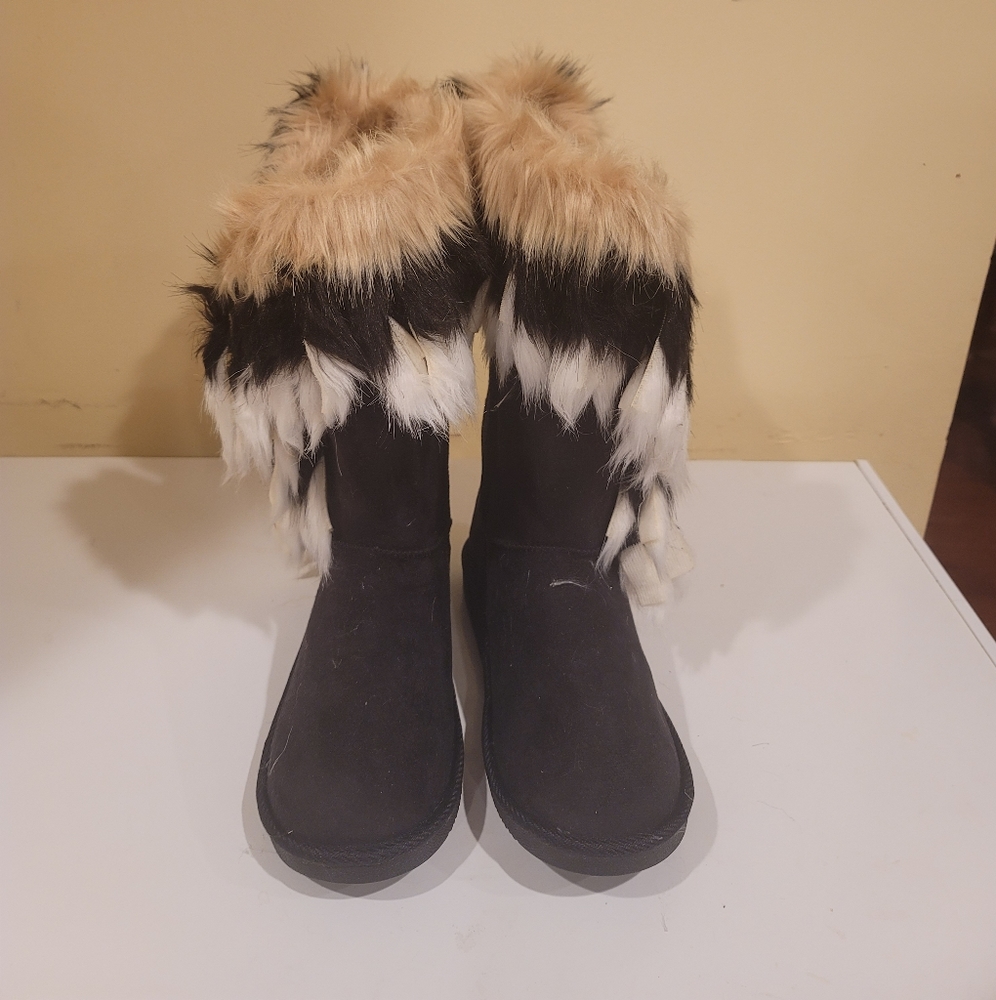 Just fab fur boots